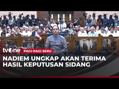 Nadiem Makarim Jalani Sidang Vonis Kasus Chromebook Hari Ini