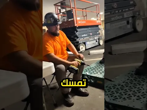 تمسّك بالمثقاب لثوانٍ إضافية… و كانت النتيجة كارثية 😱