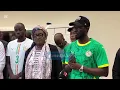 Download Lagu Le président Diomaye Faye partage la joie des Lions après leur qualification