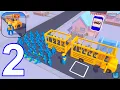 School Driver - Gameplay Walkthrough Part 2 School Bus Upgrade iOS Android