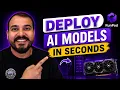 Deploy AI LLM Models in Seconds With RunPod