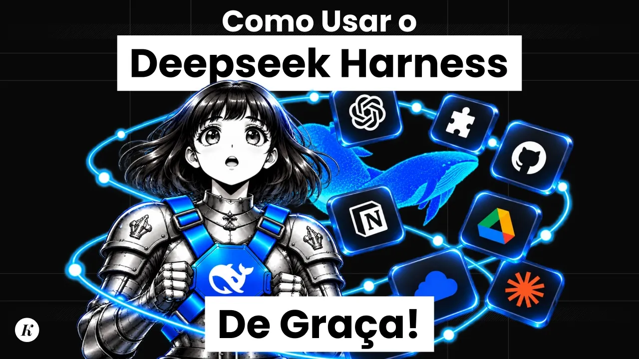 A DeepSeek Lançou um Claude Code DE GRAÇA e Sem Cartão #deepseekharness #claudecode #ia #iagratis: video thumbnail