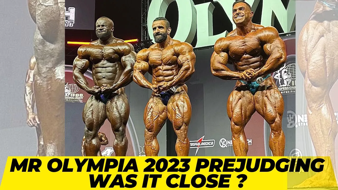 2023 Mr Olympia open bodybuilding prejudging + Can Samson or Derek stop Hadi Choopan ?