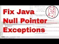 Why does my java code throw a null pointer exception - how to fix