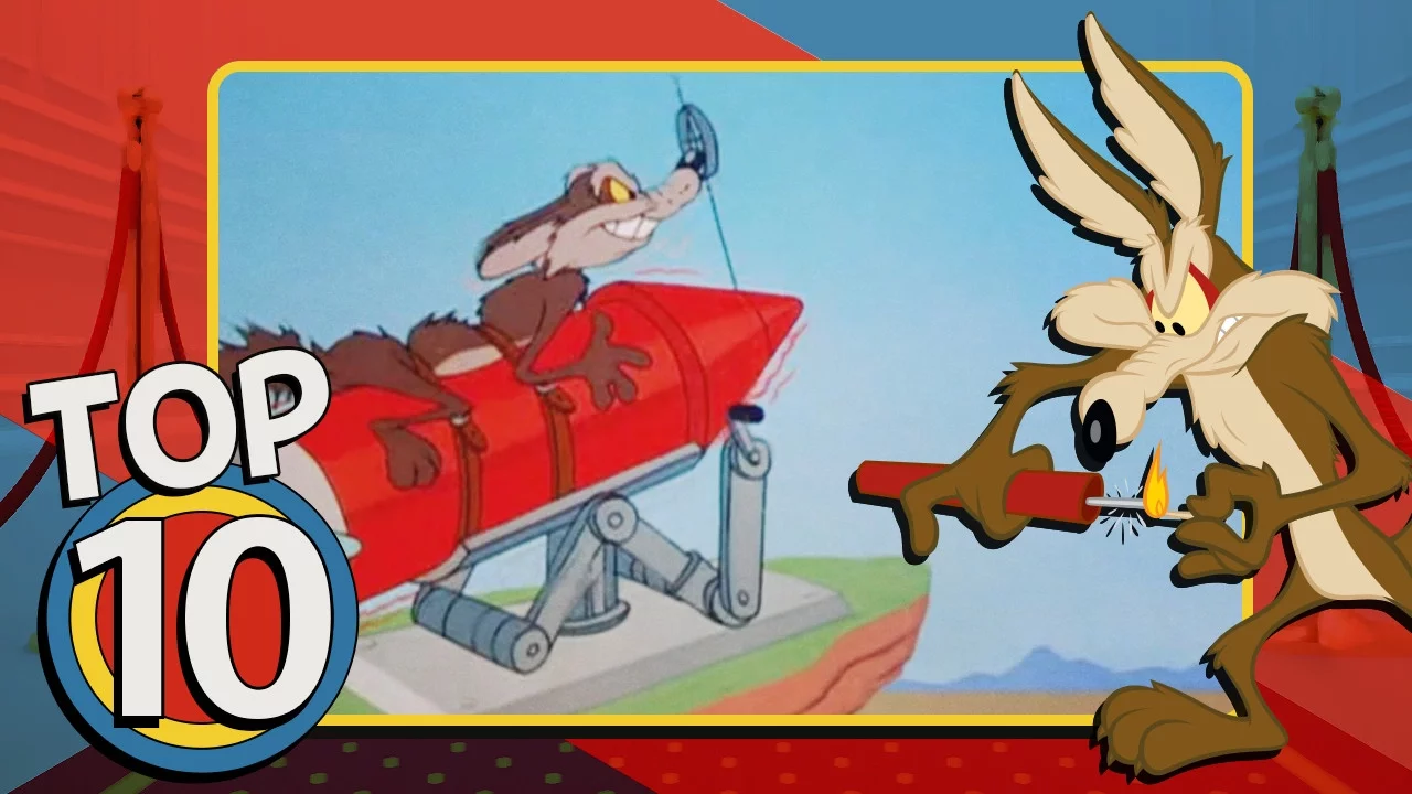 Looney Tunes | Wile E Coyote's Top 10 Fails