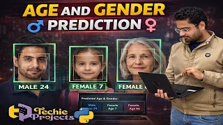 Age and Gender Prediction using CNN Python Projects for Beginners
