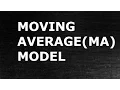 Moving Average Models Time Series
