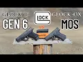GLOCK 19 Gen 6 Vs GLOCK 43 X MOS