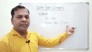 Integer Data Types in PHP PHP Totorials CodeWithShailendra