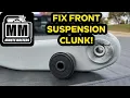 Fix Front Suspension Clunk - Replace Axle Pivot Bushings 1995 Ford F150