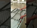 6ft folding table for the legs to be folded