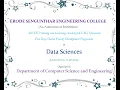 Statistical Analysis Predictive Analysis - Python session10 Day 4 ATAL AICTE FDP CSE ESEC