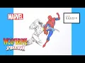 Coloring Wolverine vs Spiderman FINAL-BATTLE Marvel X-men Roshie Coloring Pages