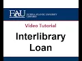 Interlibrary Loan Tutorial
