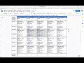 Simple Elementary Weekly Lesson Plan Template with 4 blocks