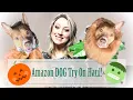 Amazon Dog Try On Haul Dog Halloween Costumes