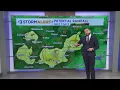Clay Smith s Friday morning weather