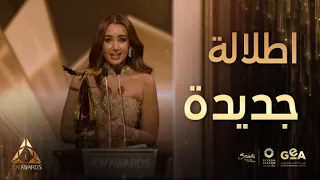 جوي أوورد هنا الزاهد لا تصدق فوزها بجائزة الممثلة المفضلة عن فئة السينما فكيف تلقت الخبر 