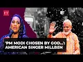 PM Modi chosen by god American singer Millben as exit poll predicts historic third term