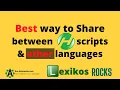 Boost your AutoHotkey power - Share variables methods with other languages
