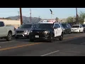 LAPD Foothill Units Responding
