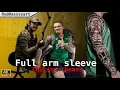 Amazing Full Arm Sleeve Tattoo Chicano Theme With Mr Austin Done Artists By Dassssart
