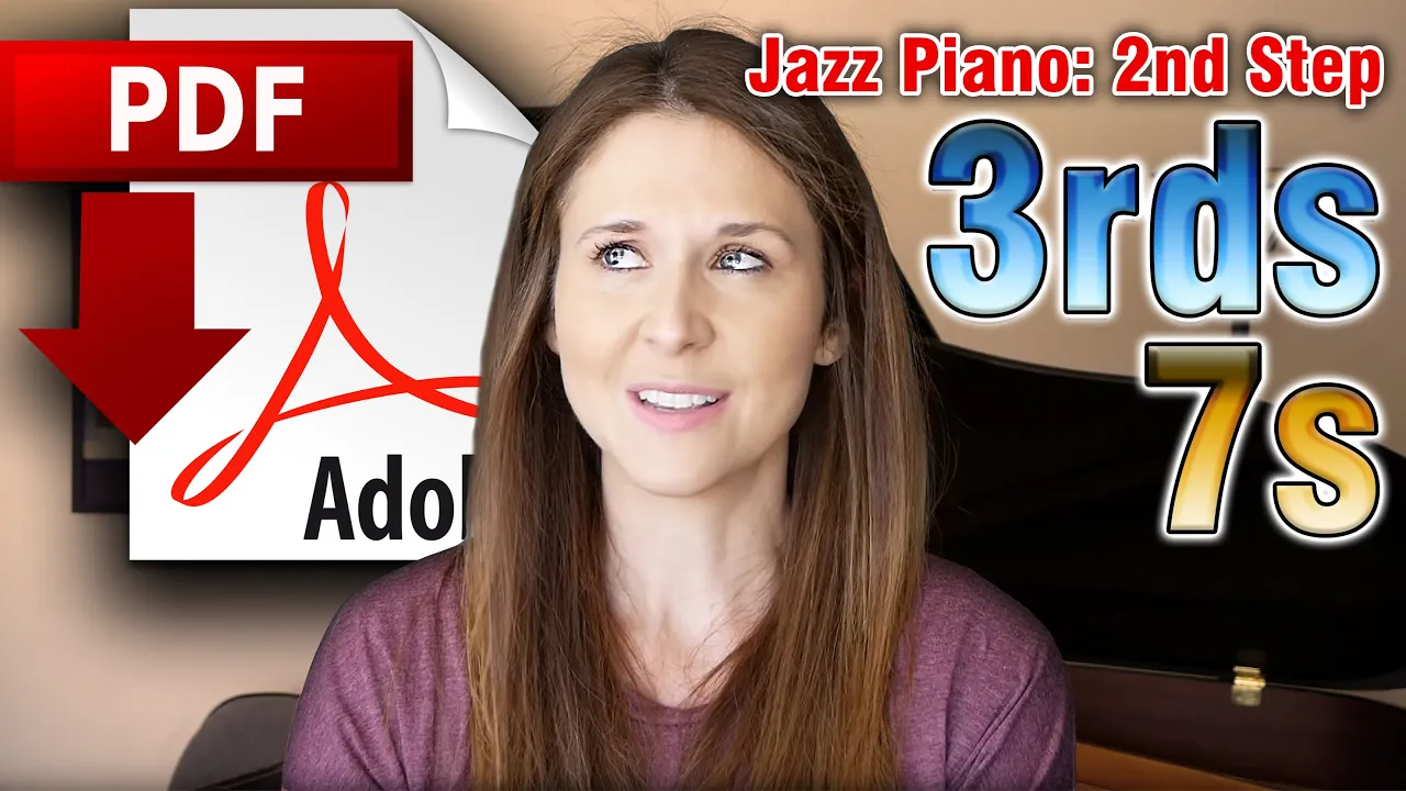 Jazz Piano: 2nd Step - 3rds, 7s, And Melody On Misty