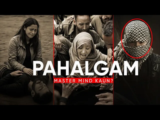 ⁣Pahalgam Terror Attack | Pahalgam Master Mind Kaun ? | Nation Mourns #pahalgamattack