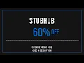 Stubhub Promo Code 2025 June