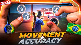 π§π· Brazilian Movement & Accuracy Tricks in Free Fire | How to Increase Movement Speed in Free Fire π₯