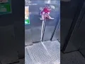Download Lagu Dog get stock in the elevator #fails #crash