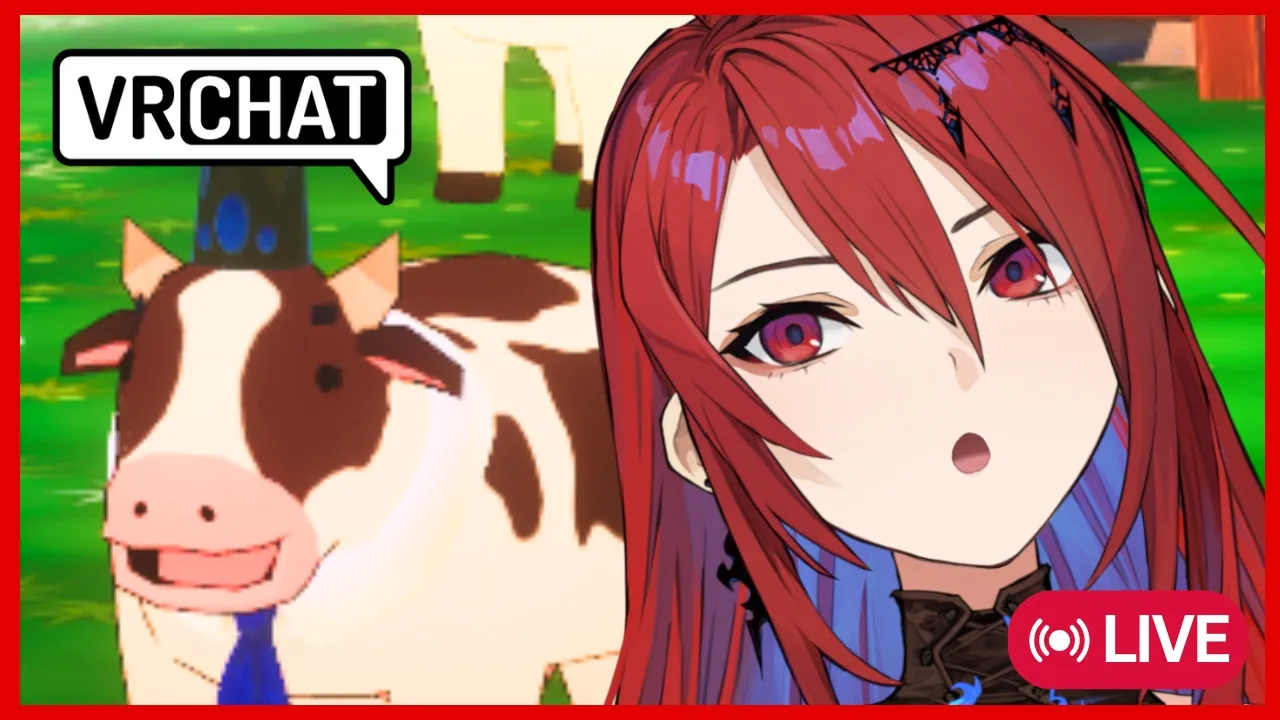 【VRCHAT】 How aMOOoooozing ~! 💄👁‍🗨