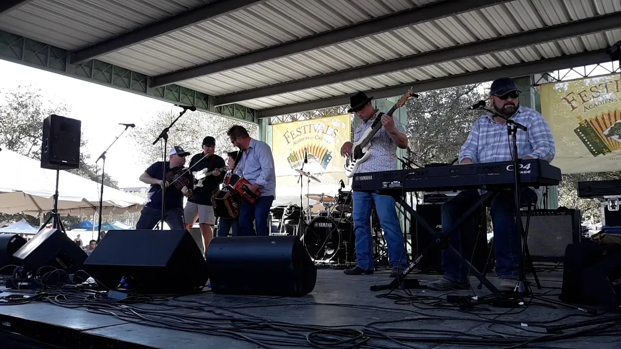 Kevin Naquin & The Ossun Playboys at Festival Acadians 2019 Kevin Naquin & The Ossun Playboys at Festival Acadians 2019