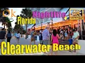 4k Nightlife Clearwater Beach Florida - Tampa Bay Area