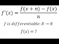 Another challenging functional equation problem Putnam 2010 A2