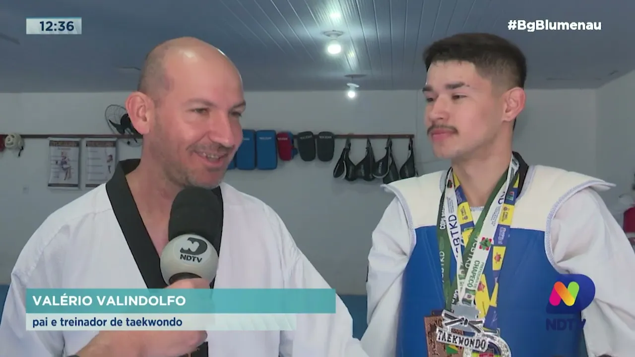 Taekwondo: centro de treinamento no bairro Itoupavazinha é referência na revelação de atletas
