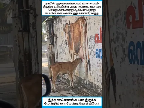 இந்த காணொளி AI யாக இருக்க வேண்டும் என வேண்டி கொள்கிறேன் #shorts