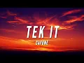 Download Lagu Cafuné - Tek It (Lyrics)