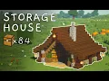 Minecraft tutorial How to build small storage house