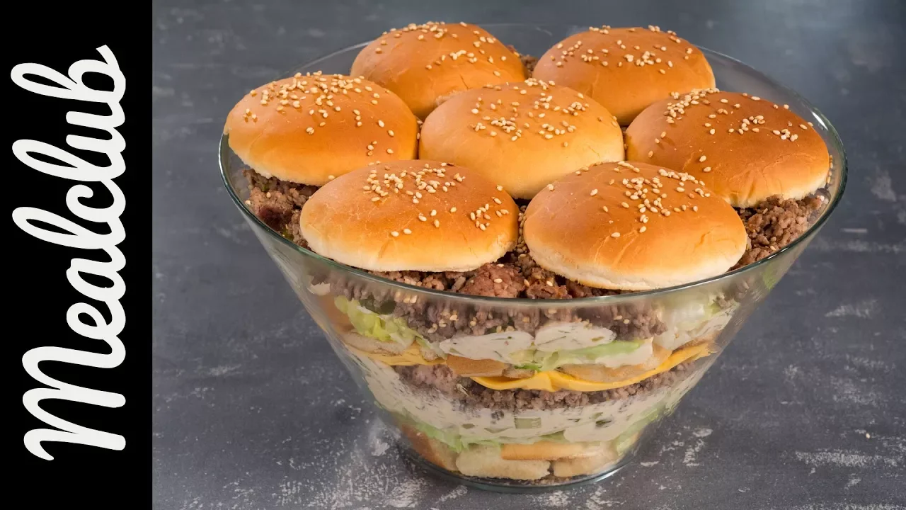 DER BIG MAC SALAT! DER Partysalat schlecht hin aber nichts für schwache Nerven!. 