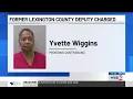 Former Lexington County detention deputy charged accused of providing inmates with contraband