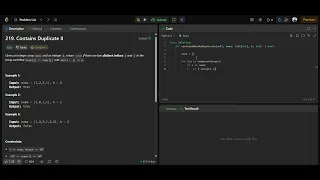 Day 4 LeetCode 219 - Contains Duplicate II Easy Python Solution