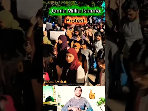 Muslim Ladkiya Protest Kar Rahi Hai βοΈπ#islamic #youtubeshorts #shorts