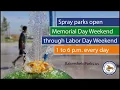 Bakersfield Spray Park Season