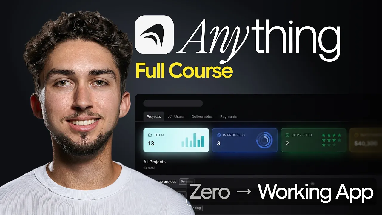 Anything AI App Builder: Full Course