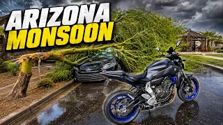 15 Minutes of an Arizona Monsoon Storm