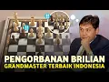 Download Lagu PARTAI CATUR TERBAIK GRANDMASTER UTUT ADIANTO - Taktik Di Luar Nalar Korban Kuda Dan Dua Benteng 😱