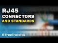 RJ45 Connectors and Standards - CompTIA A 220-1101
