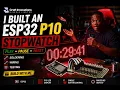 Building an ESP32 P10 LED Stopwatch From Soldering to Final Test