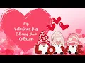 Valentine s Day Coloring Book Collection